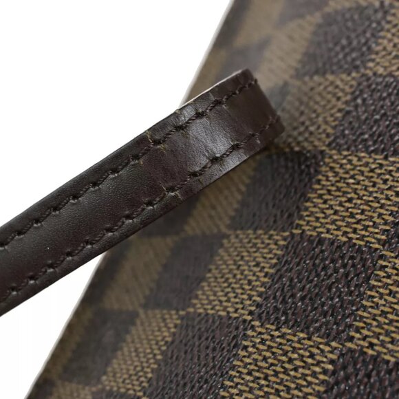 LOUIS VUITTON Eva 2Way Chain Shoulder Bag Damier Ebene Leather BN N55213 22YG793 - Picture 13 of 14